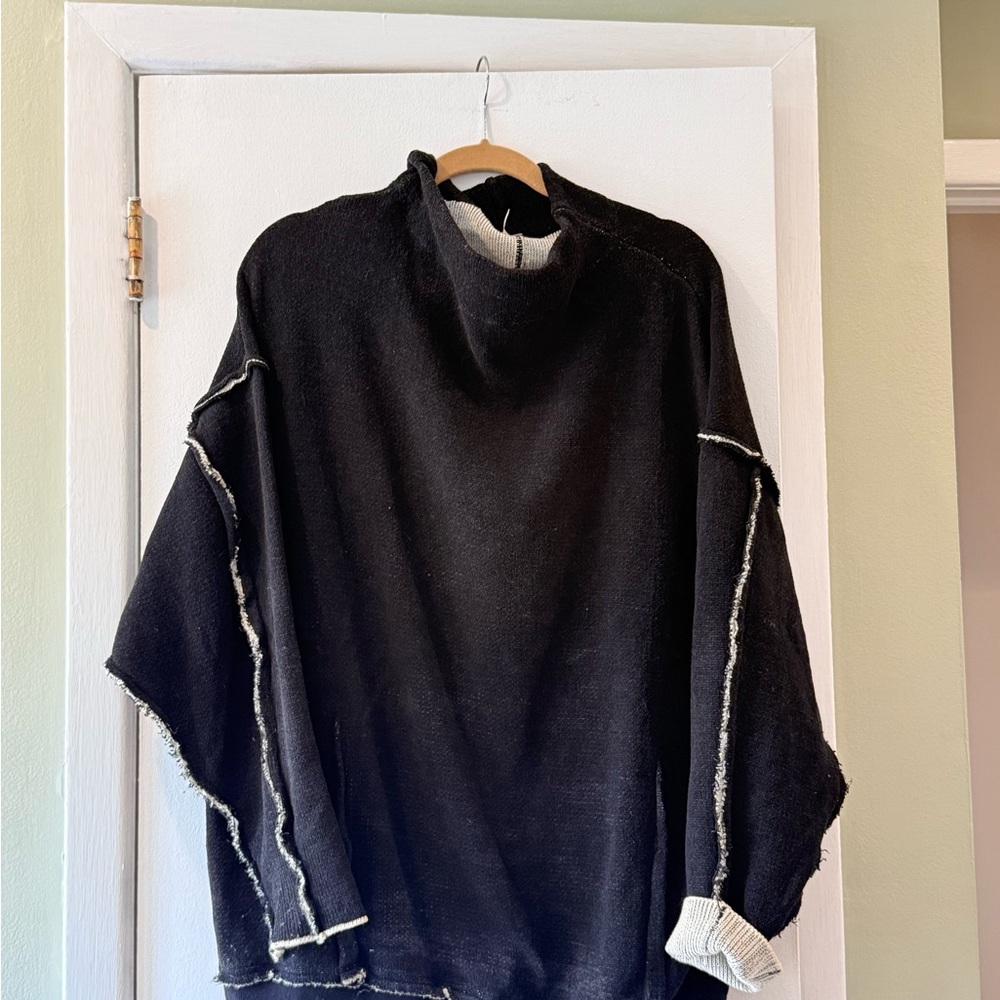 Free People Black Sweater